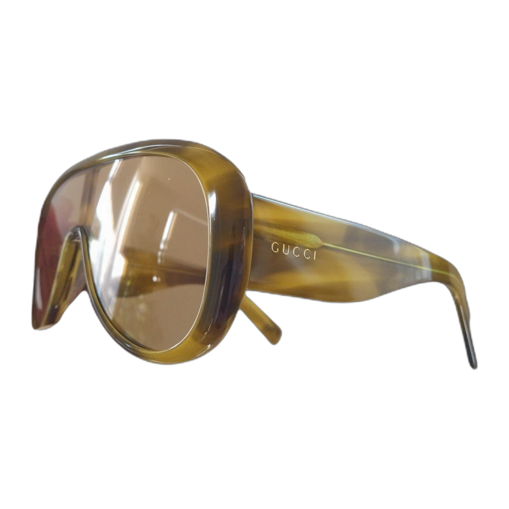 Olive Shield Sunglasses